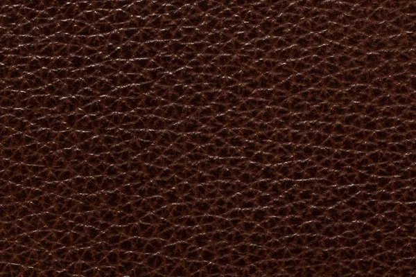 Вишукана шкіряна текстура в насиченому коричневому кольорі . — стокове фото