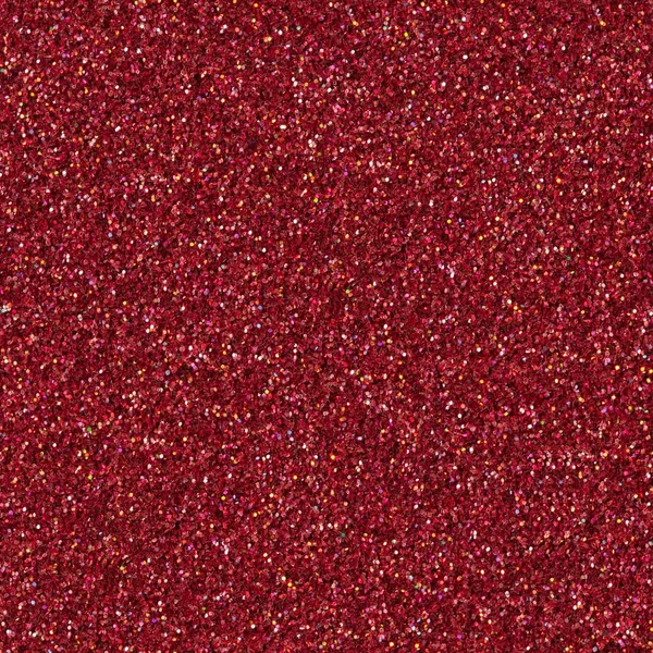 Primer plano de Glitter Rojo. Fondo abstracto. Textura cuadrada sin costuras . — Foto de Stock