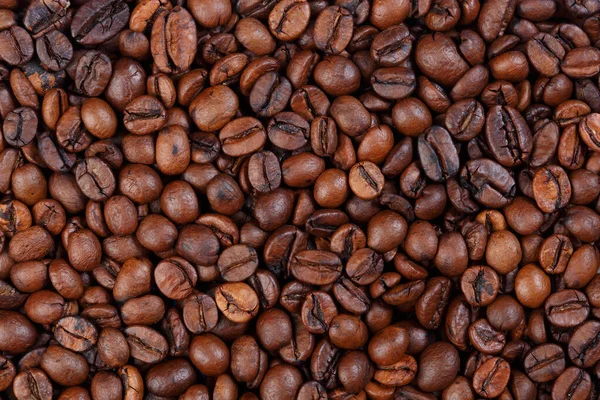 Textura de Togo Robusta café gourmet close-up  . — Fotografia de Stock