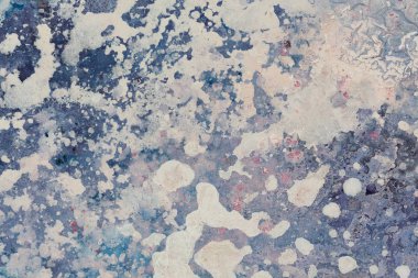 Soyut painring. Büyük su sıçraması.