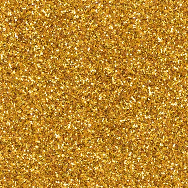 Elegante brillo dorado brillante, textura confeti brillo. Fondo abstracto de Navidad, patrón sin costuras . —  Fotos de Stock