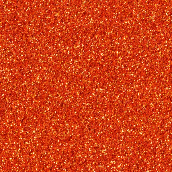 Orange glitter sparkle. Seamless square texture tile ready. — 스톡 사진