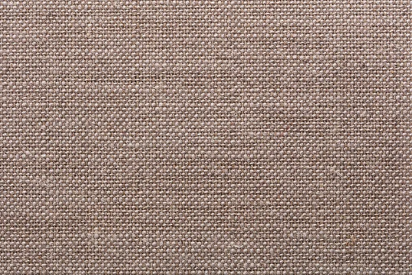 Stylish linen canvas background in awesome brown color. — 图库照片