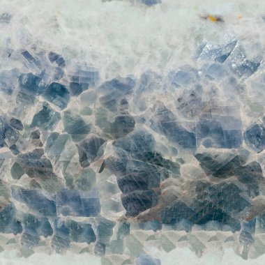 Close up of texture of marble stone. Seamless square background, tile ready.