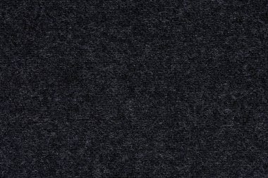 Koyu gri tekstil arka planı yakın plan. Tekstilin siyah dokusu.