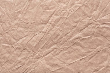 Selamlama kartınızın bir parçası olarak buruşmuş kağıt dokusu şık bej renginde.