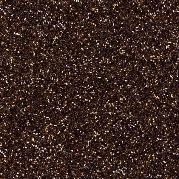 Elegant bright brown glitter, sparkle confetti texture. Christmas abstract background, seamless pattern. — Stock Photo, Image