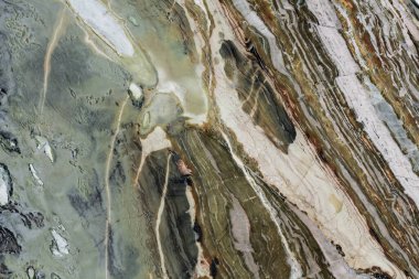 Kontrastlı yeşil kuvars dokusu.