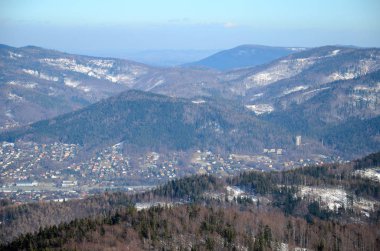 Bielsko-Biala Polonya görünümünü
