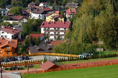 Szczyrk in Poland (Beskidy Mountains)