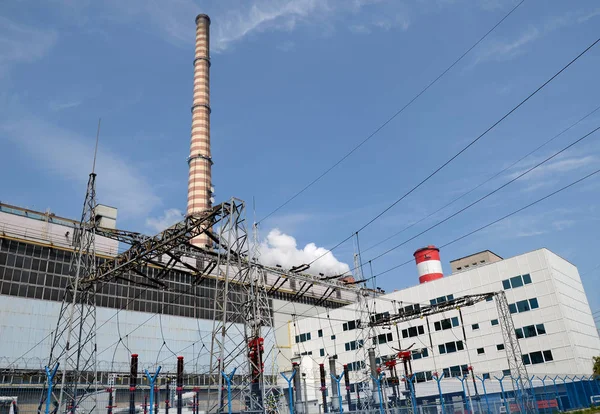 Central eléctrica de carbón —  Fotos de Stock