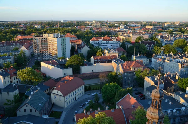 Utsikt över i Gliwice i Polen — Stockfoto
