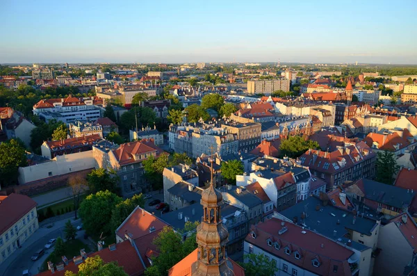 Utsikt över i Gliwice i Polen — Stockfoto