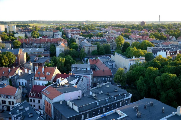 Utsikt över i Gliwice i Polen — Stockfoto