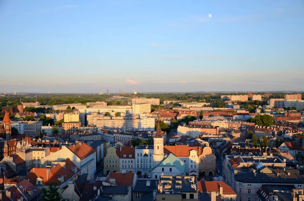 Vista do Gliwice na Polônia — Fotografia de Stock