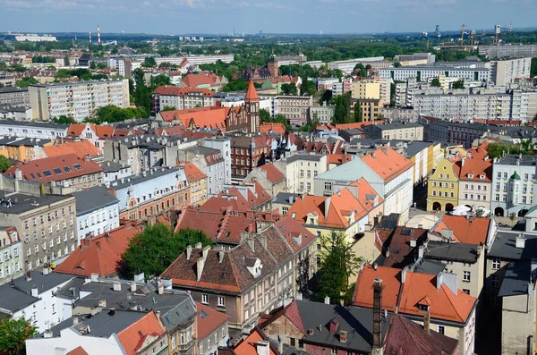 Utsikt över i Gliwice i Polen — Stockfoto