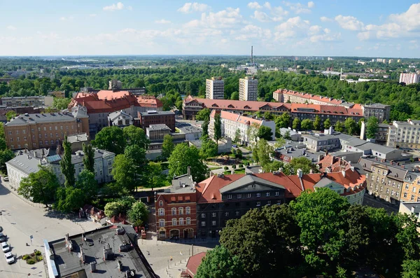 Utsikt över i Gliwice i Polen — Stockfoto