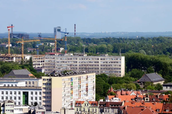 Vista do Gliwice na Polônia — Fotografia de Stock