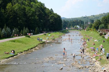 Szczawnica 'daki Grajcarek Nehri