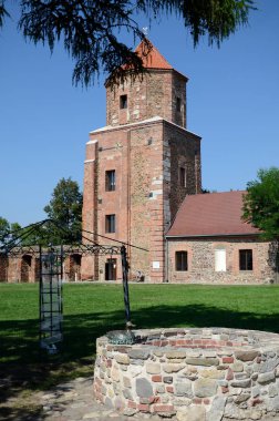 Eski kale Toszek Polonya Silesian bölge