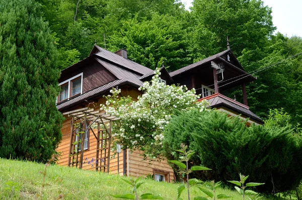 Vecchia casa in legno — Foto Stock