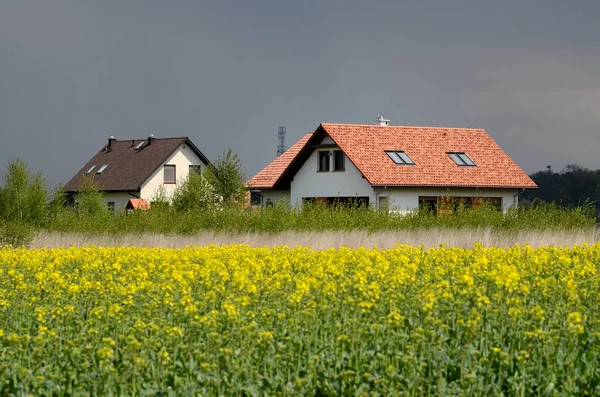 Neues Haus auf dem Land — Stockfoto