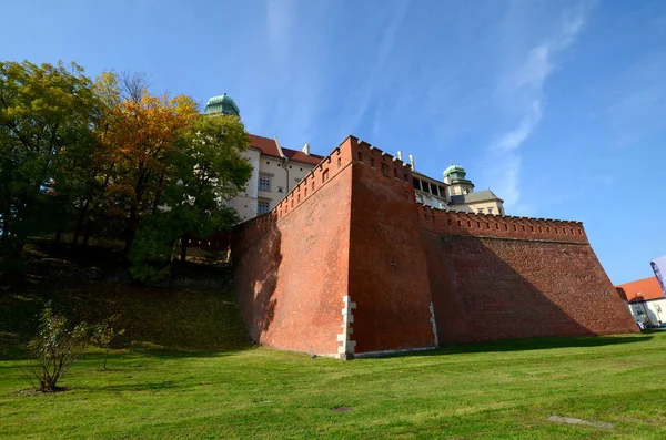 Hrad Krakově Polsko Wawel — Stock fotografie