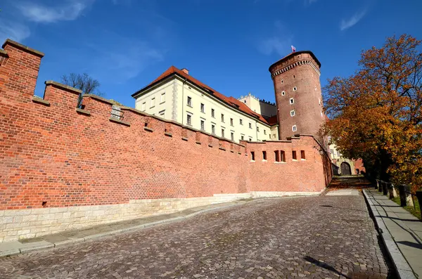 Hrad Krakově Polsko Wawel — Stock fotografie