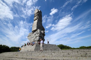 Westerplatte, sahil savunucularının anıt