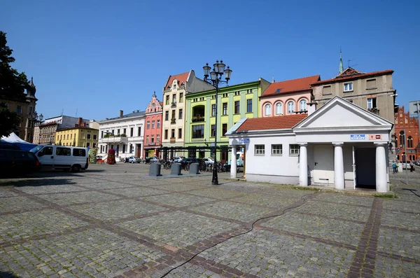 New Town Market Square Torun Poland — Stock Photo, Image