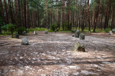 Tümülüsler Wesiory (eski mezarlık Gotlar ve Gepids içinde)