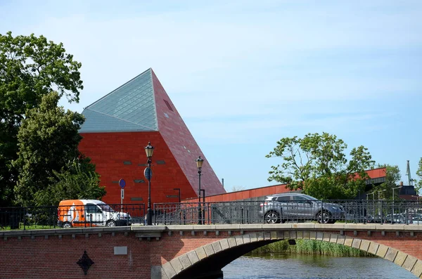 Polen Gdansk Museum Van Tweede Wereldoorlog Augustus 2017 — Stockfoto