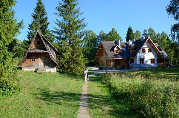 Campings Montaña Polonia — Foto de Stock