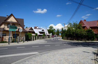 Köyde Tatra Dağları (Zap suyu, Polonya)