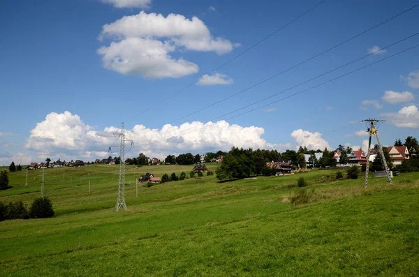 Prato Nelle Montagne Dei Tatra Polonia — Foto Stock