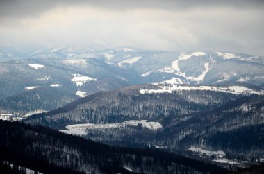 Silesian Beskids, Ustron, kış