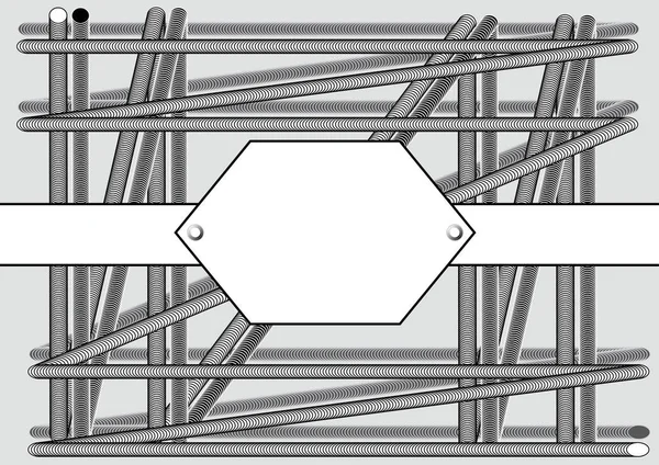 Arrière-plan avec motif technique — Image vectorielle