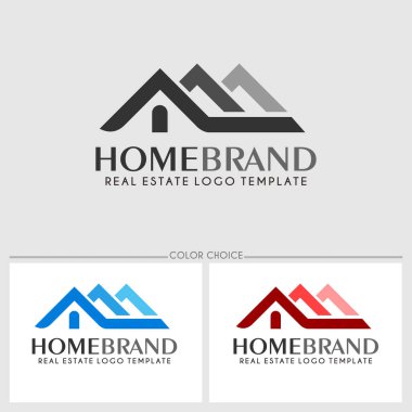 Real estate logo template  clipart