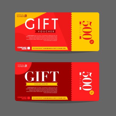 Hediye çeki şablonu 