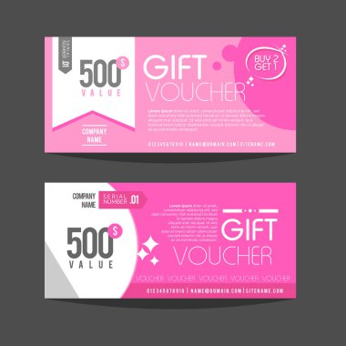 Hediye çeki şablonu 