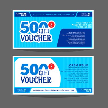 Hediye çeki şablonu 