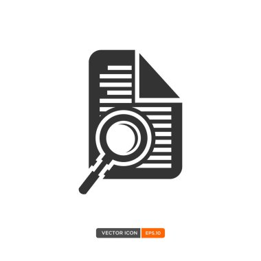 Büyüteç Simgesine sahip Belge 