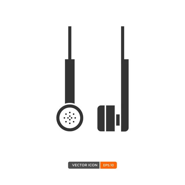 Headset ikon illustration. — Stock vektor