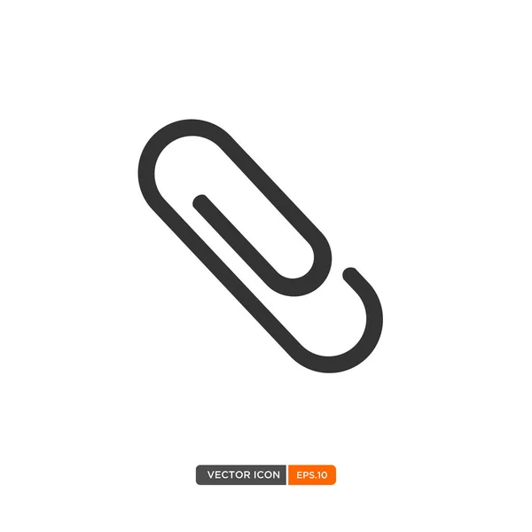 Paperclip pictogram — Stockvector