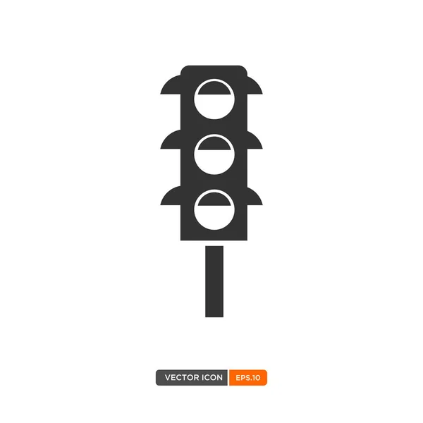 Traffic light icon — Stock Vector