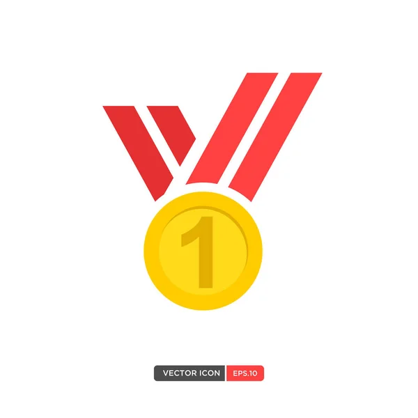 Premio medalla de oro — Vector de stock