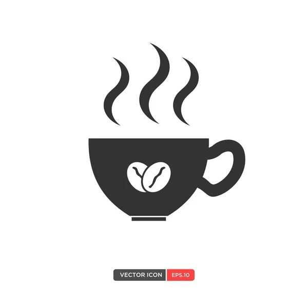 Простий чашку кава значок — стоковий вектор