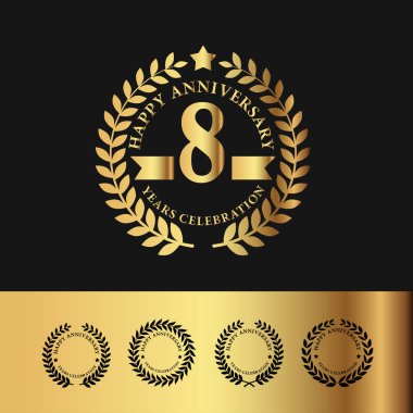 Altın defne çelengi 8 yıldönümü