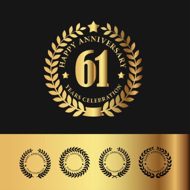 Altın defne çelengi 61 yıldönümü