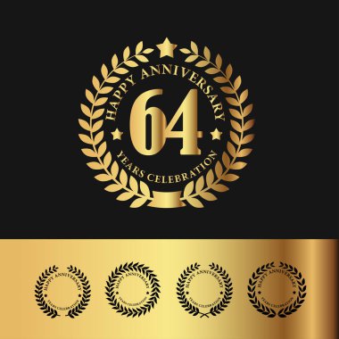 Altın defne çelengi 64 yıldönümü